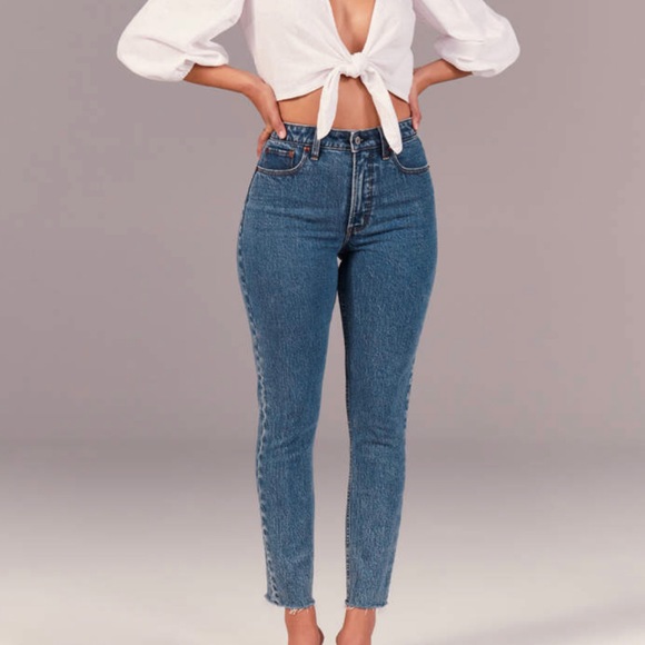 abercrombie curvy jeans